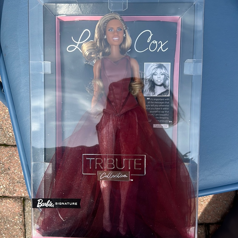 Barbie Laverne Cox Tribute Doll